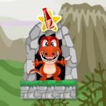 공룡에게 고기 주기