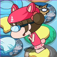 말괄량이 장난일지 3 - 튜브위로 점프점프