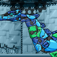 딥 플레시오 수리 다이노로봇