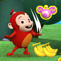 코코몽의 바나나받기