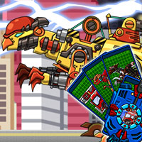 파키케팔로사우루스 변신 다이노로봇