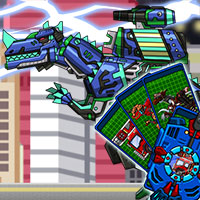 케라토사우루스 변신 다이노로봇