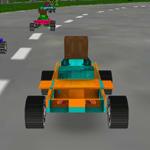 8비트 3D 레이싱