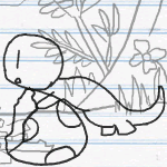 모션스케치2-아기공룡