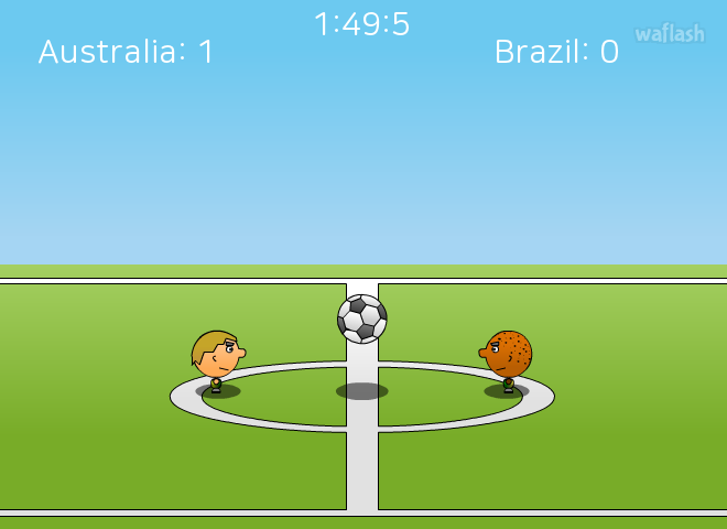 [플래시게임/스포츠] 1대1 축구 (1 on 1 Soccer)