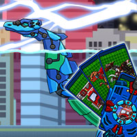 딥 플레시오 - 변신 다이노로봇