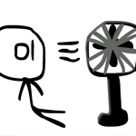 [뮤플]선풍기쟁탈전