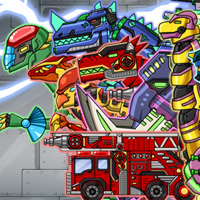 공룡군단2 합체 다이노로봇