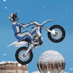 윈터 바이크 스턴트